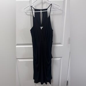 BCBGeneration Black Midi Dress